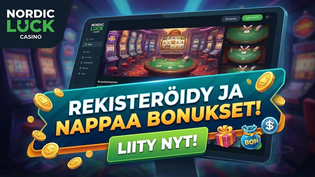 Rekisteröidy bonuksella